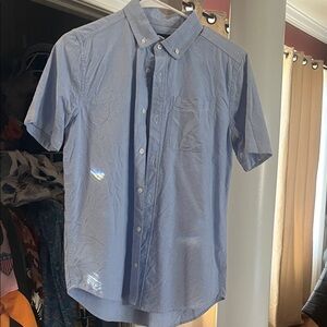 Boys xxl (16) Light Blue Short Sleeve Shirt